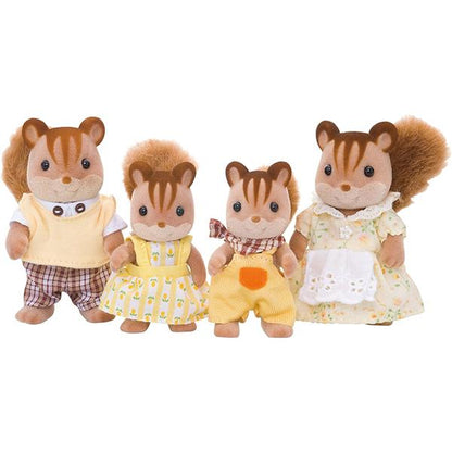 Calico Critters Walnut Squirrel Family FS-17 Figure Set