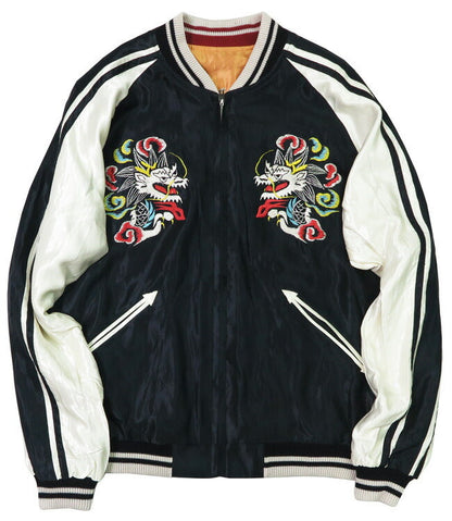 Tailor Toyo TT15682-119 Reversible Acetate Satin Sukajan Jacket