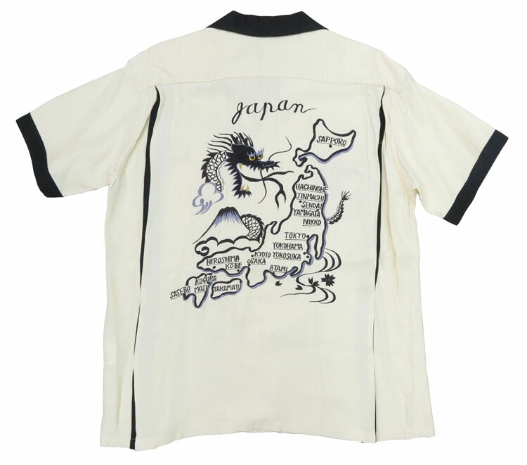 Tailor Toyo TT39303 Short Sleeve Embroidered Bowling Shirt