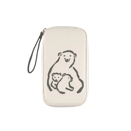 Hobonichi Techo 2026 Small Drawer Pouch – Izumi Shiokawa Polar Bear