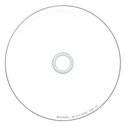 Verbatim BD-R 25GB Blu-ray Disc 1-6x 50-Pack