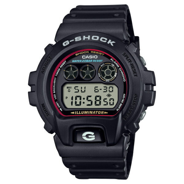 Casio G-Shock DW-6900RL-1JF Black Red Digital Watch – Japan Model