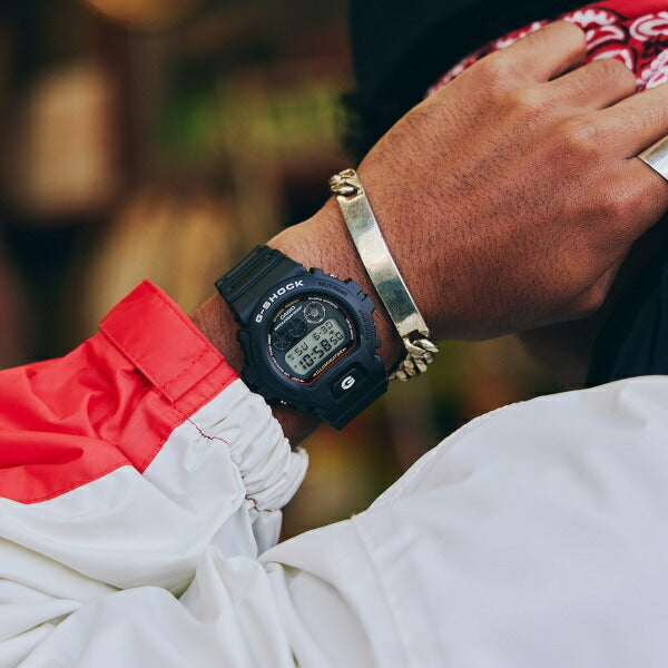 Casio G-Shock DW-6900RL-1JF Black Red Digital Watch – Japan Model
