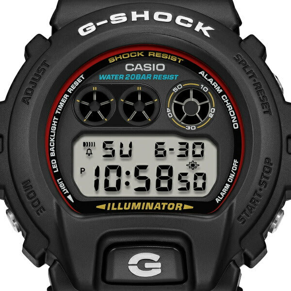 Casio G-Shock DW-6900RL-1JF Black Red Digital Watch – Japan Model
