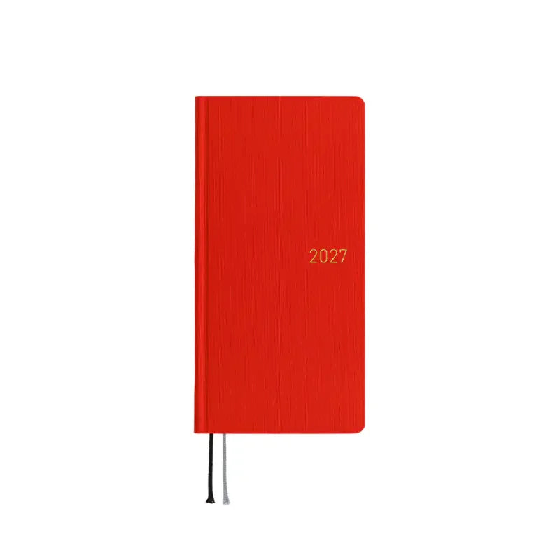 Hobonichi Techo 2027 Weeks Poppy Red Planner