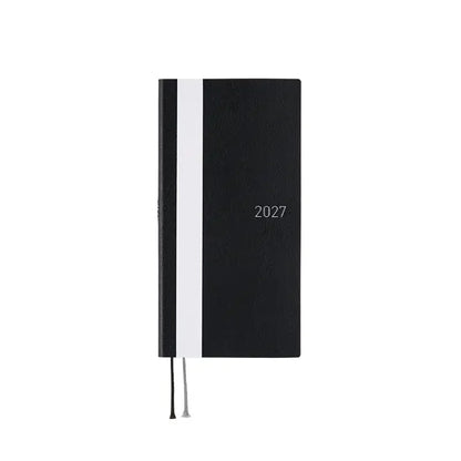 Hobonichi Techo Weeks 2027 White Line Black Planner