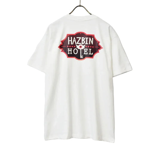 HAZBIN HOTEL Logo T-Shirt White