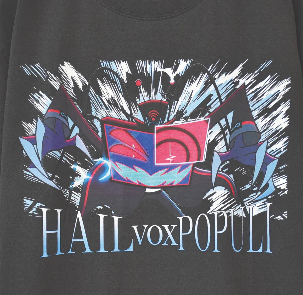 HAZBIN HOTEL "Hail Vox Populi" Vintage Style T-Shirt