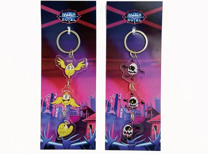 Hazbin Hotel Triple Acrylic Keychain