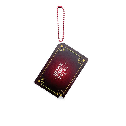 Hazbin Hotel Charlie Playing Card Acrylic Stand & Keychain