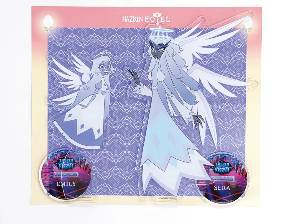 Hazbin Hotel Emily & Sera Acrylic Stand Set