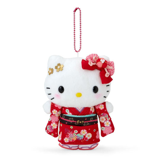 Hello Kitty Mascot Holder in Kimono