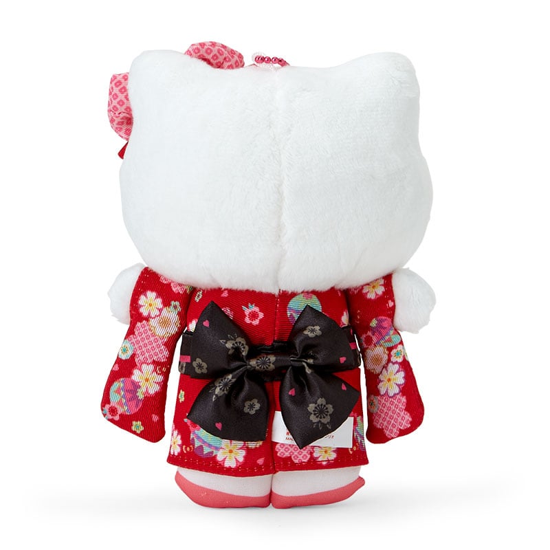 Hello Kitty Mascot Holder in Kimono
