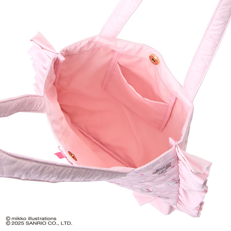 mikko Illustrations × Sanrio Characters Frill Tote Bag