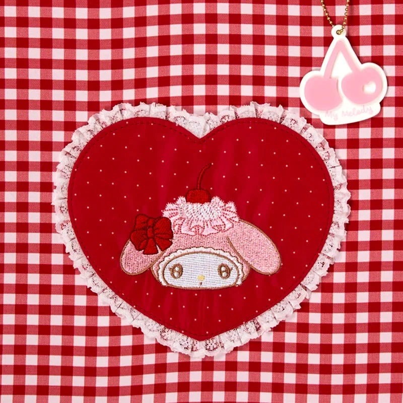 Whipped Cherry Tote Bag – Gingham Check A4 Size Sub Bag