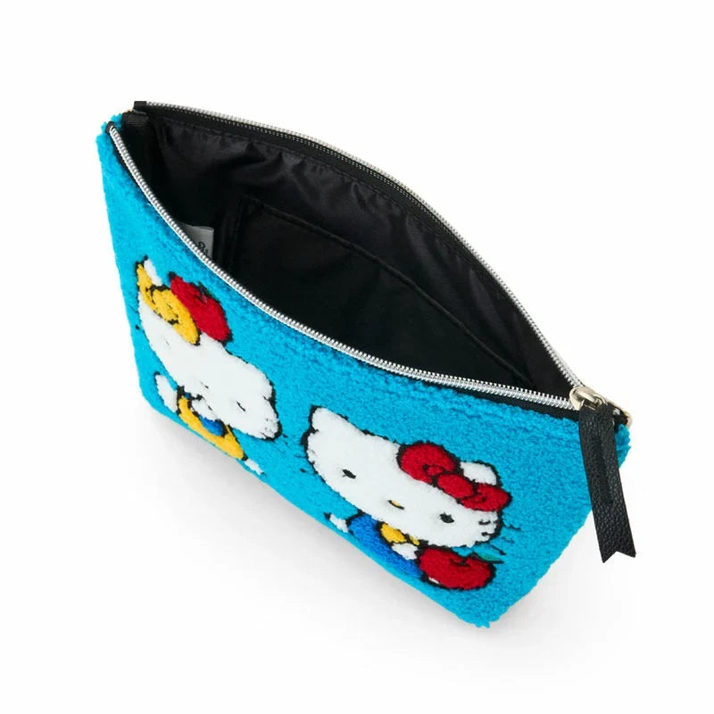 Sanrio Hello Kitty & Hello Mimmy Sagara Embroidery Pouch