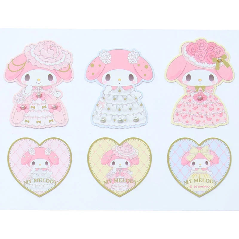 Sanrio Lady My Melody Sticker Set