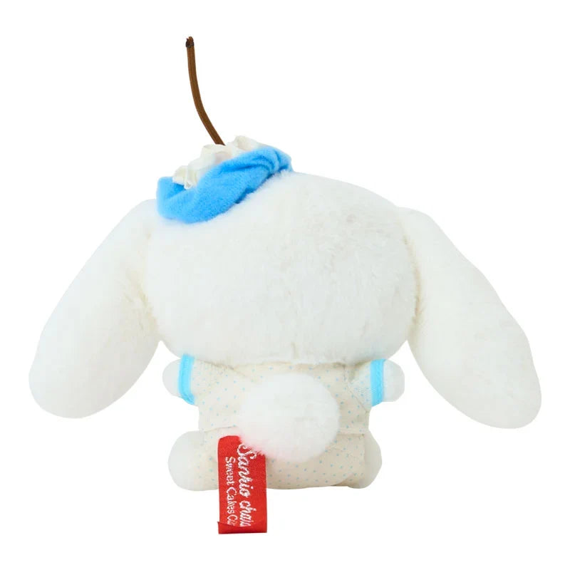 Sanrio Cinnamoroll Sweet Cake Collection Mascot Holder Plush Keychain