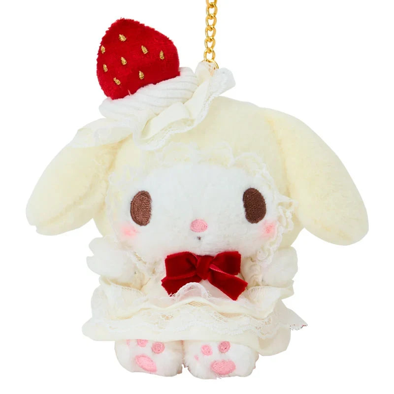 Sanrio My Melody Sweet Cake Collection Mascot Holder Plush Keychain