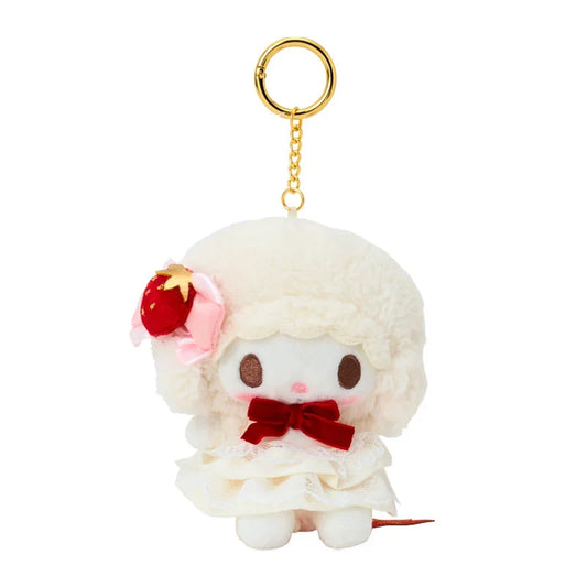 Sanrio My Sweet Piano Sweet Cake Collection Plush Mascot Holder Keychain