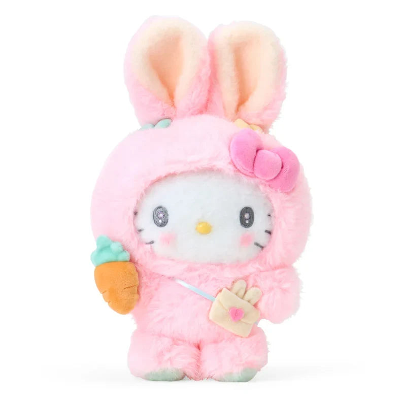 Sanrio Hello Kitty Plush Toy Fluffy Bunny Ears Series