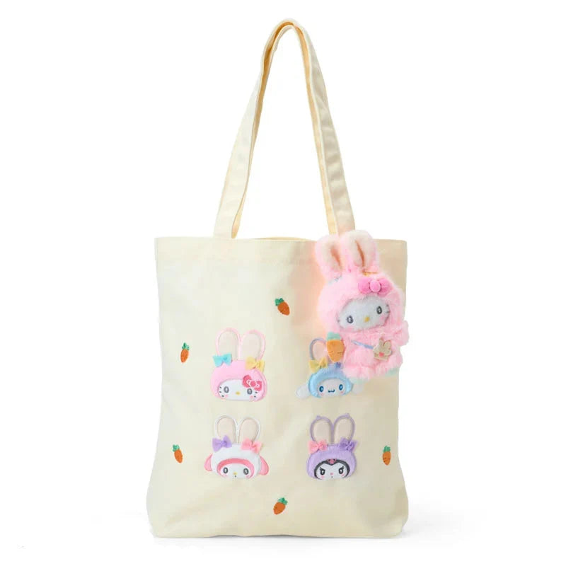 Sanrio Hello Kitty Mascot Holder Plush Keychain