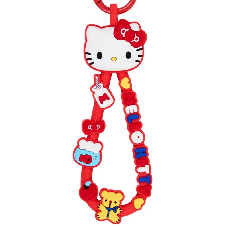 Sanrio Hello Kitty Rubber Cord Keychain Character Ranking Series Vol.1