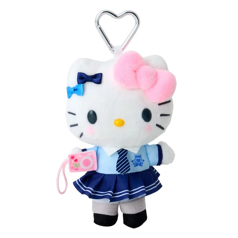 Sanrio School Sparkling Trip Plush Keychain - Hello Kitty